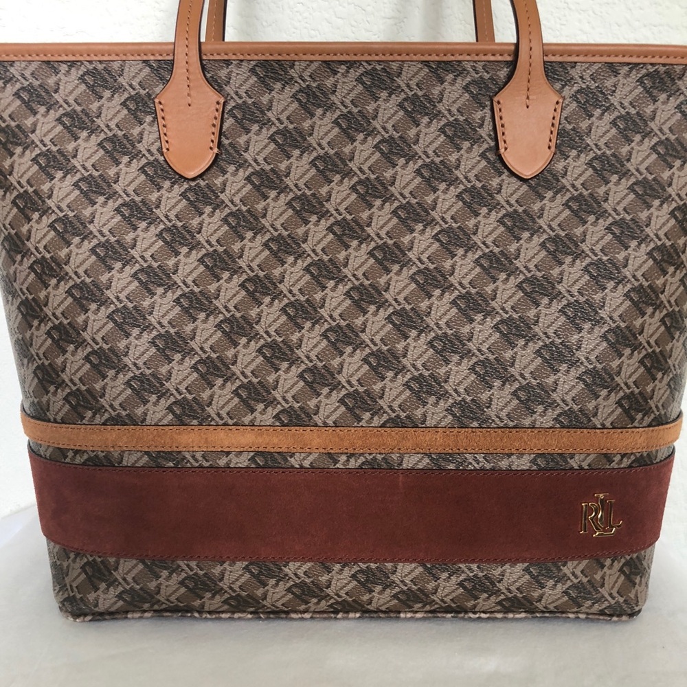 Lauren Ralph Lauren Dobson Ashley Tote - Picture 2 of 8